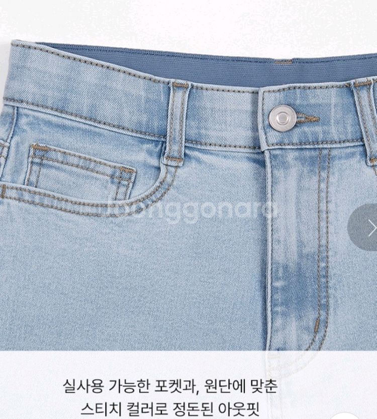 셀렙샵 에디션 버뮤다 데님 반바지--2