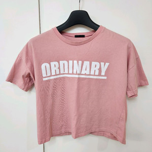 핑크 ORDINARY 반팔티
