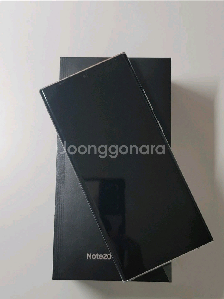 갤럭시노트20 울트라 화이트 256GB 기스 없는 S급--10