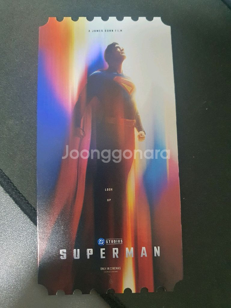 슈퍼맨 오리지널 티켓,(슈퍼맨 오티)--0