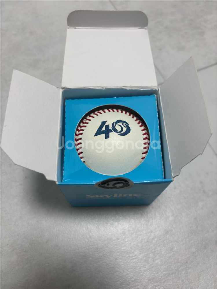 야구 KBO 40주년 공인구--1