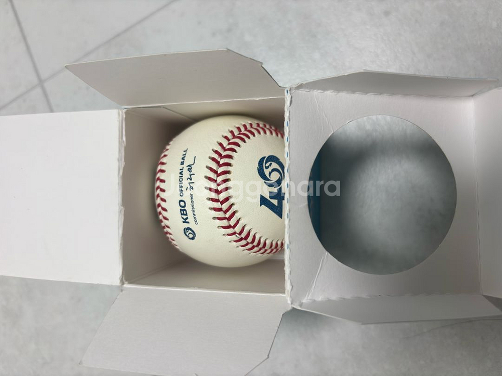 야구 KBO 40주년 공인구--2