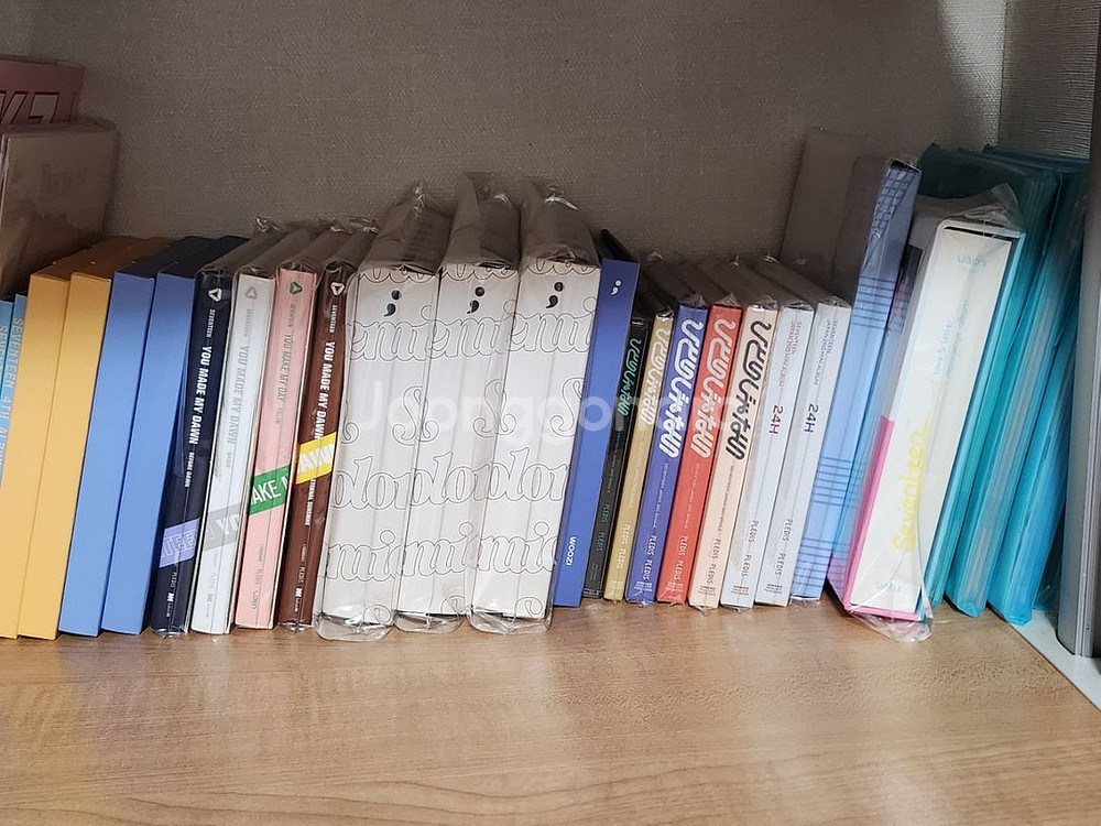 세븐틴 개봉앨범 판매--0