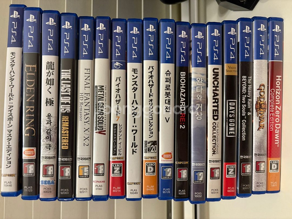 PS4 Pro 게임17종 일괄처분--2