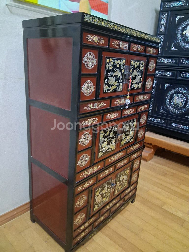 자개장 자개애기삼층장--5