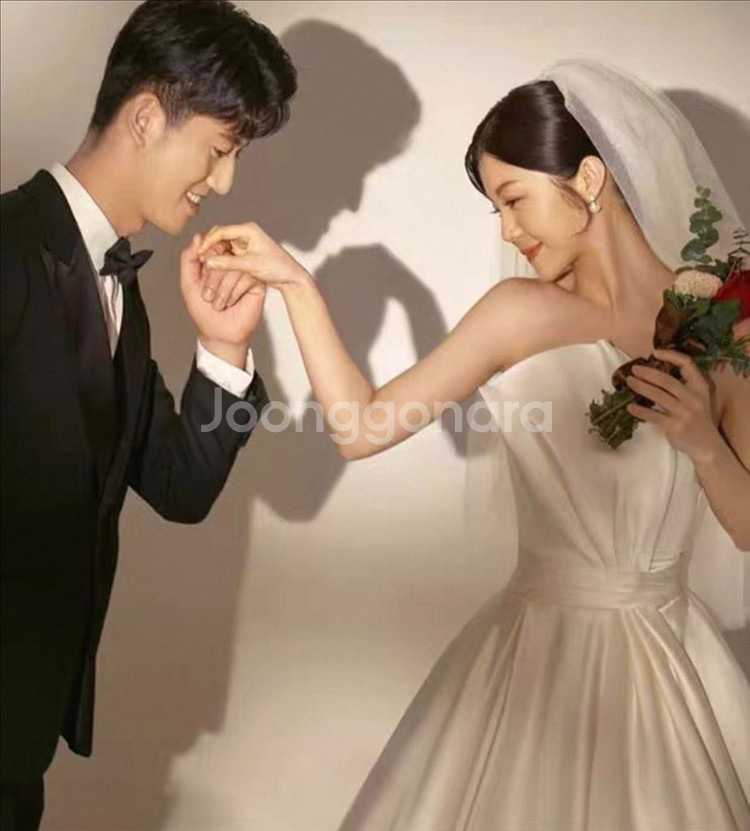 66~77사이즈 셀프웨딩 스냅드레스 새상품 판매해요--6