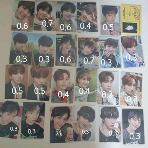 보넥도 김운학 포카 판매