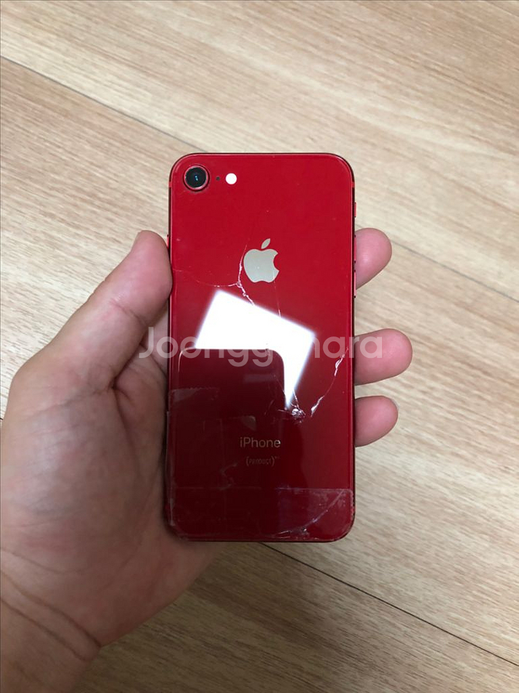애플 아이폰 8 256GB 프로덕트 레드 국내정발 자급--2
