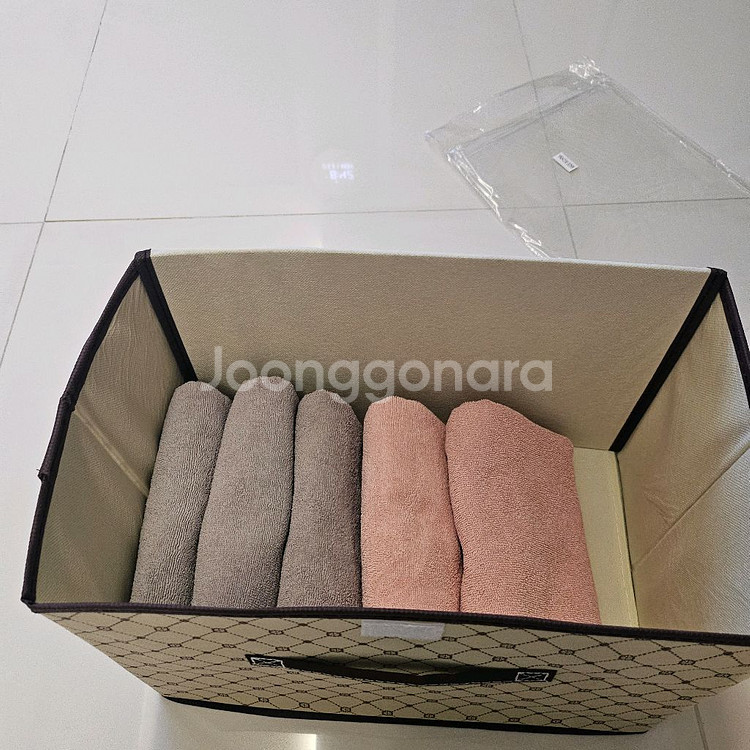 가벼운 부직포 수납박스/새상품--7