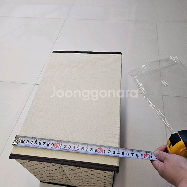 가벼운 부직포 수납박스/새상품--4