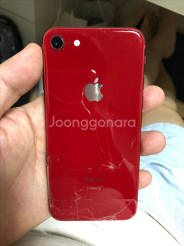 애플 아이폰 8 256GB 프로덕트 레드 국내정발 자급--1