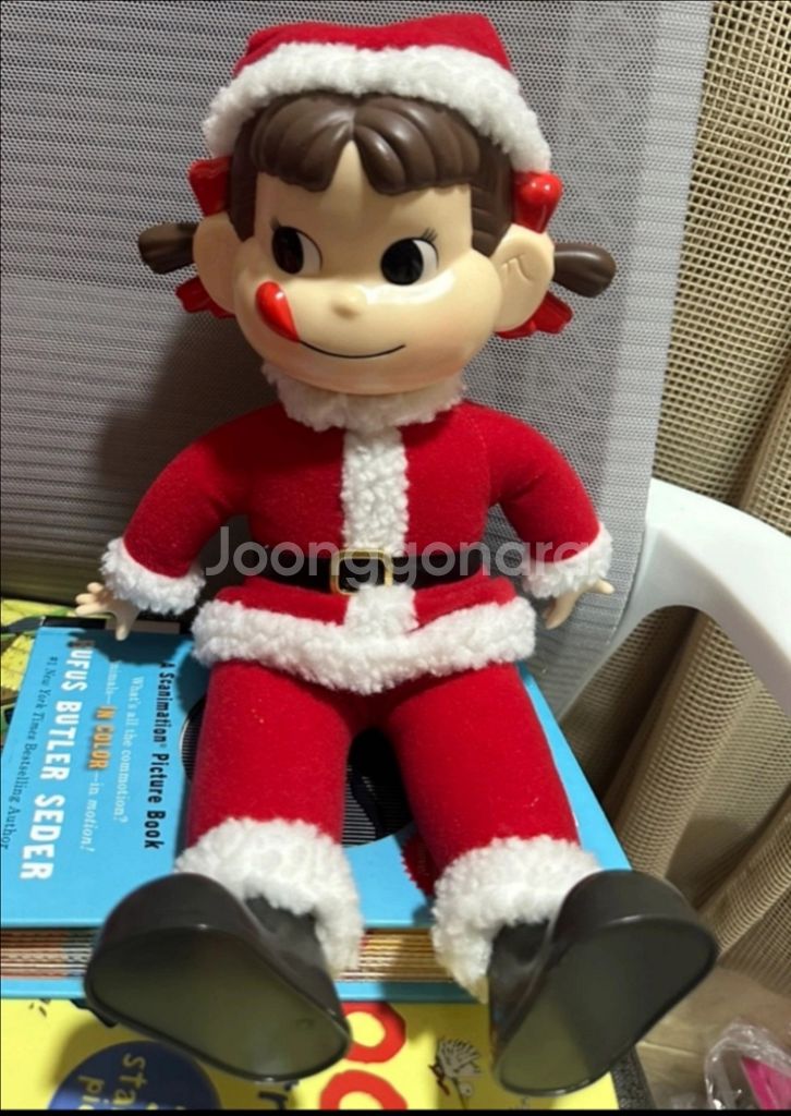 페코짱 빈티지 산타 인형--0