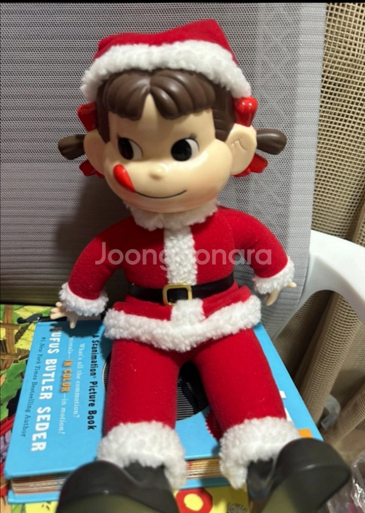 페코짱 빈티지 산타 인형--2