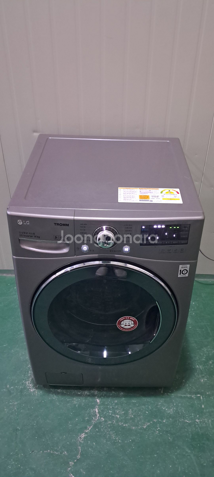2628 엘지트롬 14KG 드럼세탁기(메탈그레이)--4