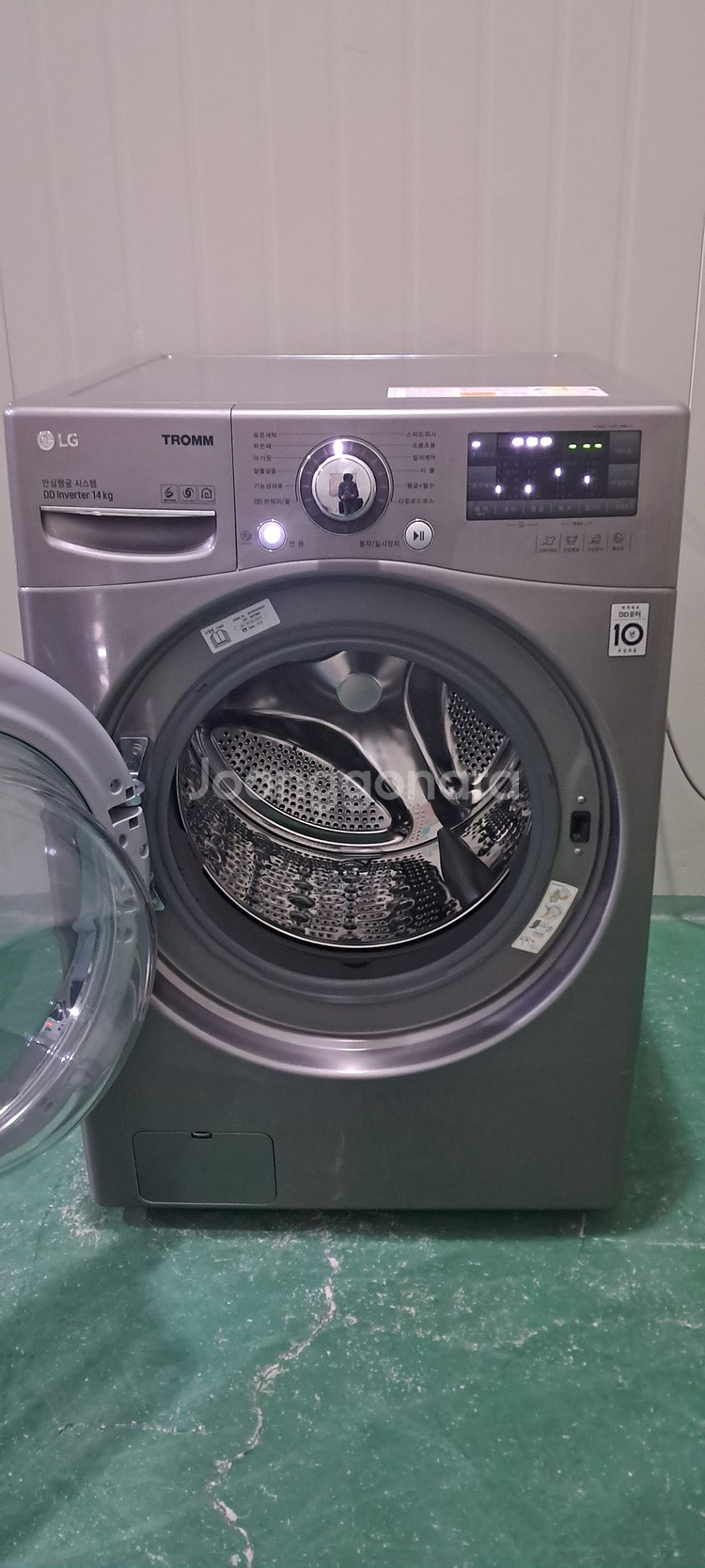 2628 엘지트롬 14KG 드럼세탁기(메탈그레이)--3