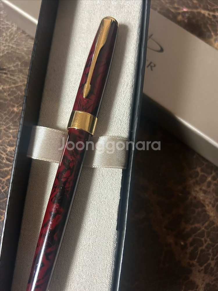 파카 소네트 18K 만년필 풀박스 판매합니다--0
