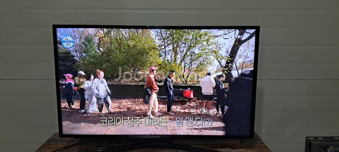 4160 삼성 43인치 스탠드 LED TV(블랙)--6