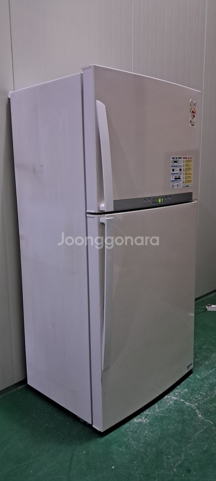 1555 엘지 572L 2도어냉장고(화이트)--2