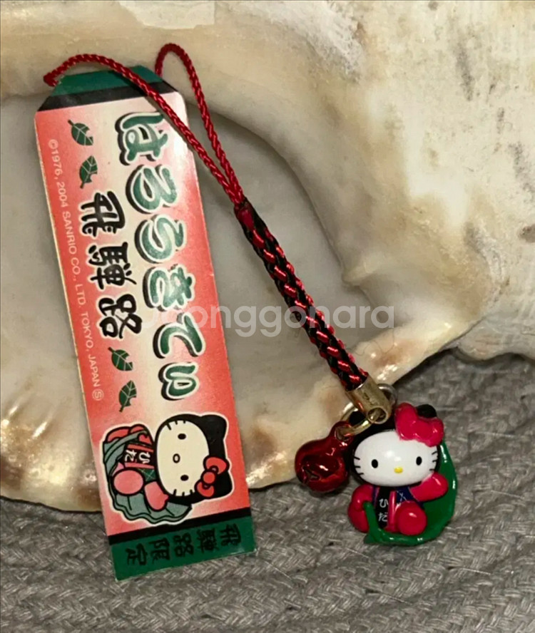일본한정 고전키티스트랩 새상품--0