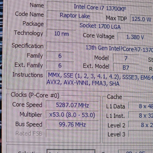 i7 13700 kf / 5070 / 32GB 초고사