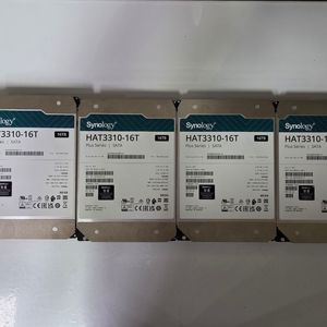 시놀로지 HDD 하드디스크 HAT3310-16TB X4