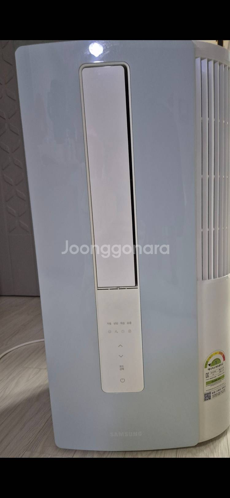 에너지 1등급 삼성 인버터 창문형 에어컨 팝니다.--1