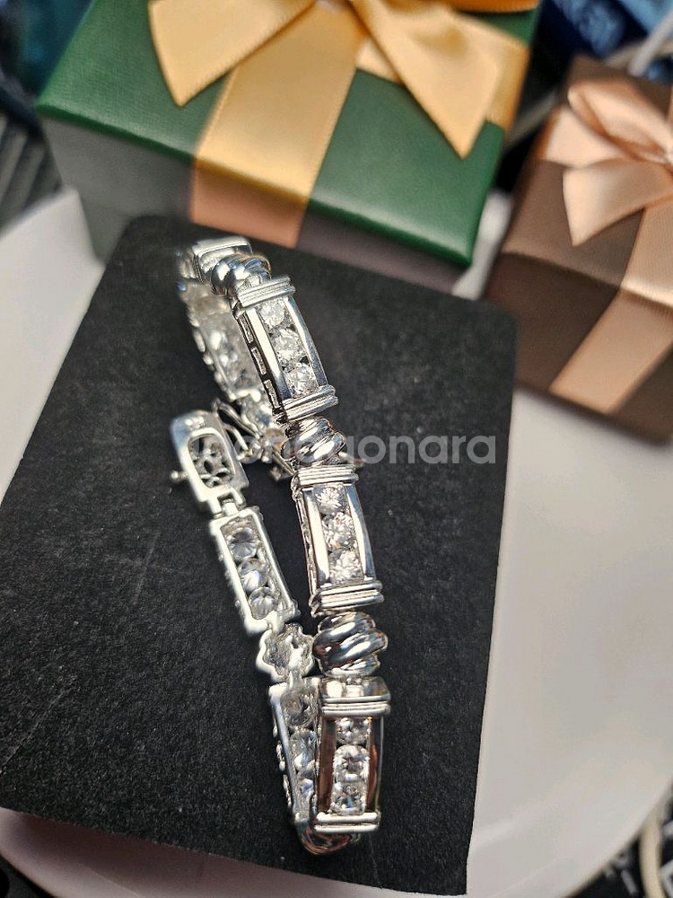 트리플 직사각 팔찌(16cm)--0