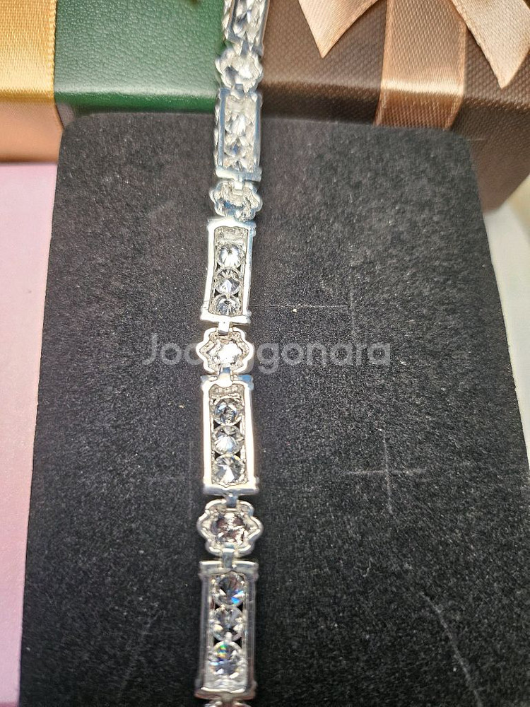 트리플 직사각 팔찌(16cm)--6