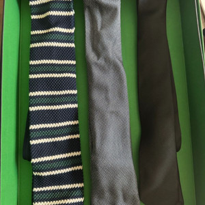 슬림 넥타이 니트 줄무늬 넥타이 1개당 3만원