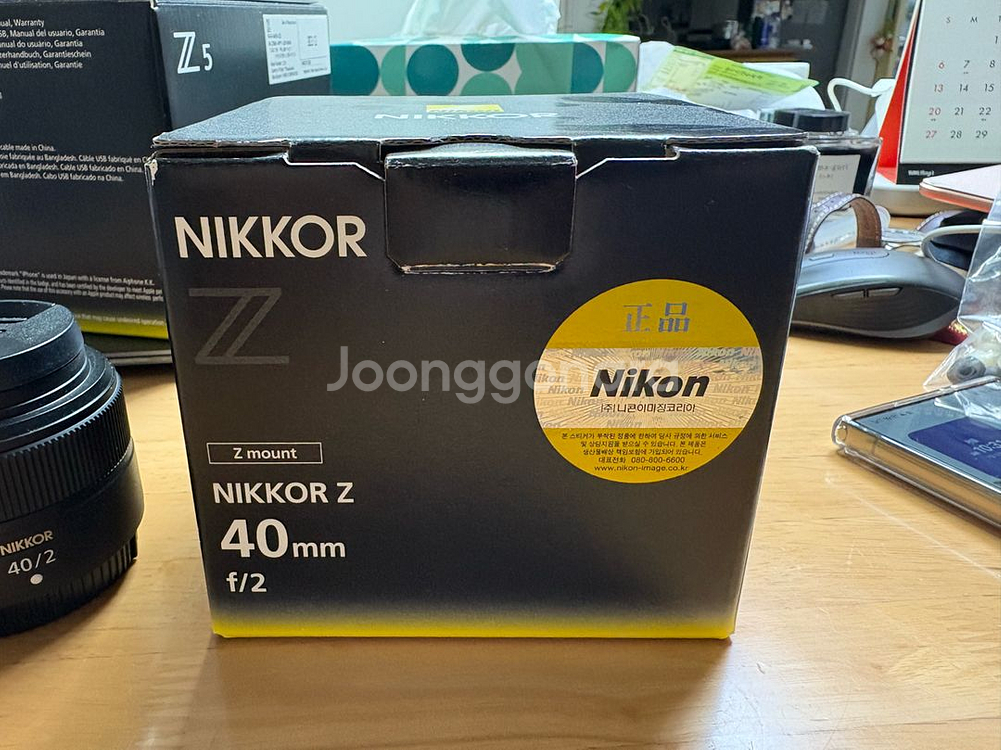 니콘 NIKKOR Z 40mm f2 렌즈 판매합니다--0