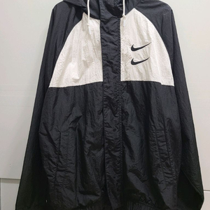 나이키 더블스우시 우븐 블랙 바람막이 xl사이즈