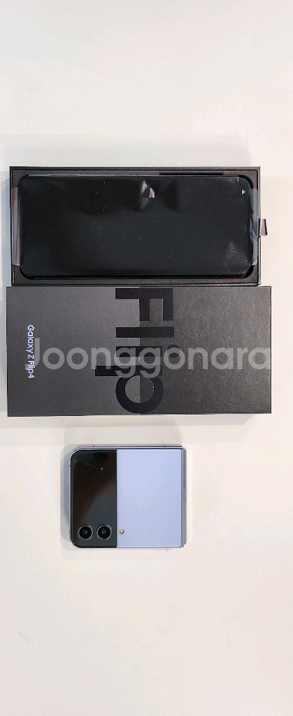 갤럭시 Z 플립4 라이트블루 256MB--2