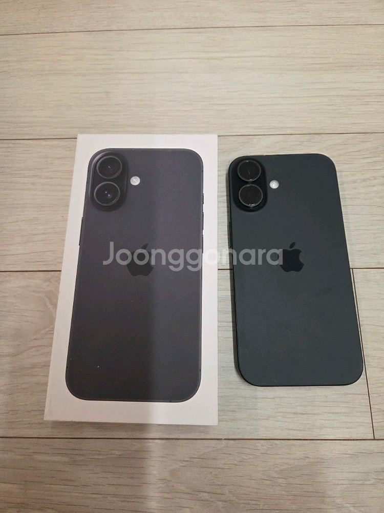 아이폰 16 블랙 256GB--0
