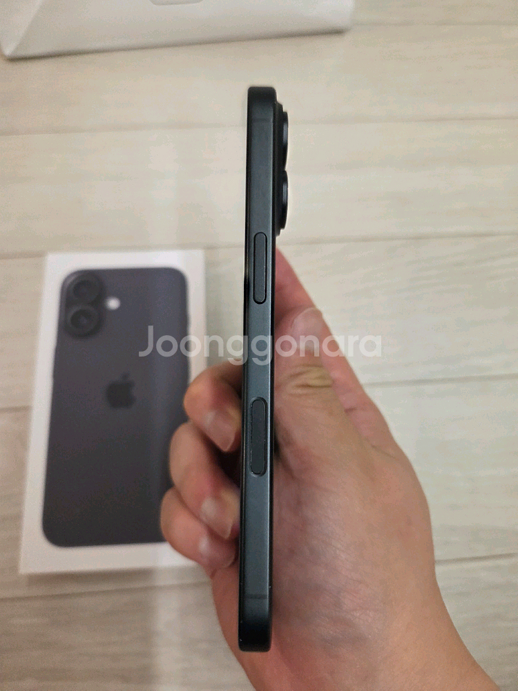 아이폰 16 블랙 256GB--3