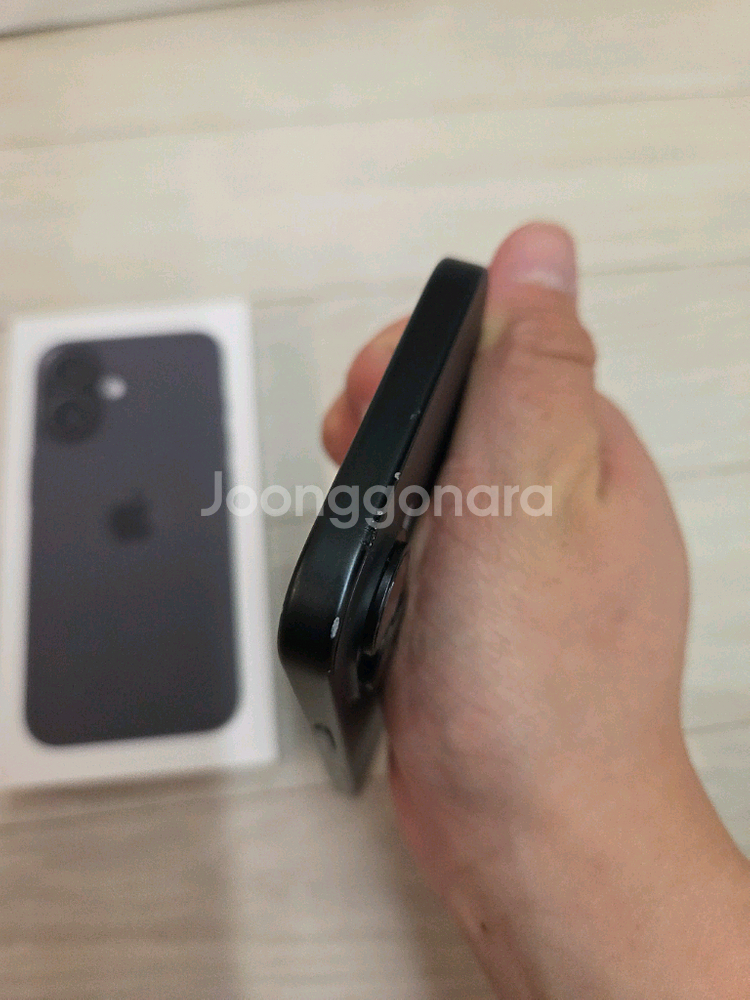 아이폰 16 블랙 256GB--4
