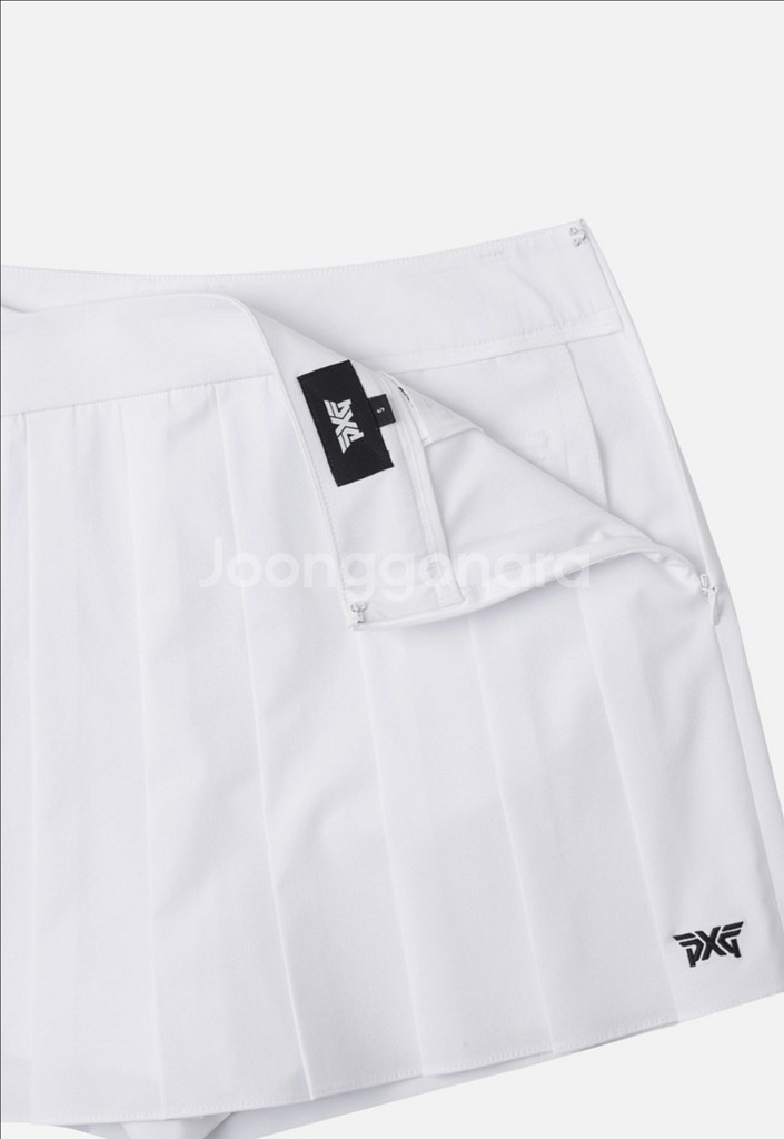 PXG 여성 랩 플리츠 언발란스 스커트 숏 팬츠--6