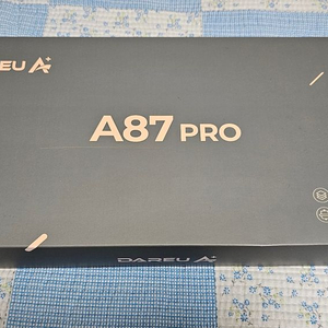 다얼유 a87pro 챠콜 스카이축 팝니다.