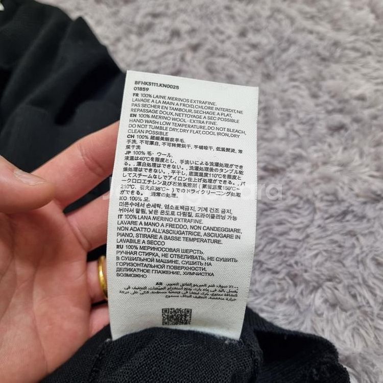 [XL][23ss]아미 스몰로고 니트 톰브라운 몽클레어--4