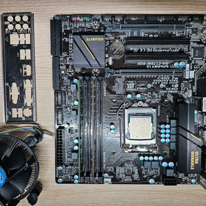 i5 6600k + Z170기가바이트 + 16G램