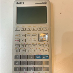 Fx-9860 g3 카시오 공학용계산기