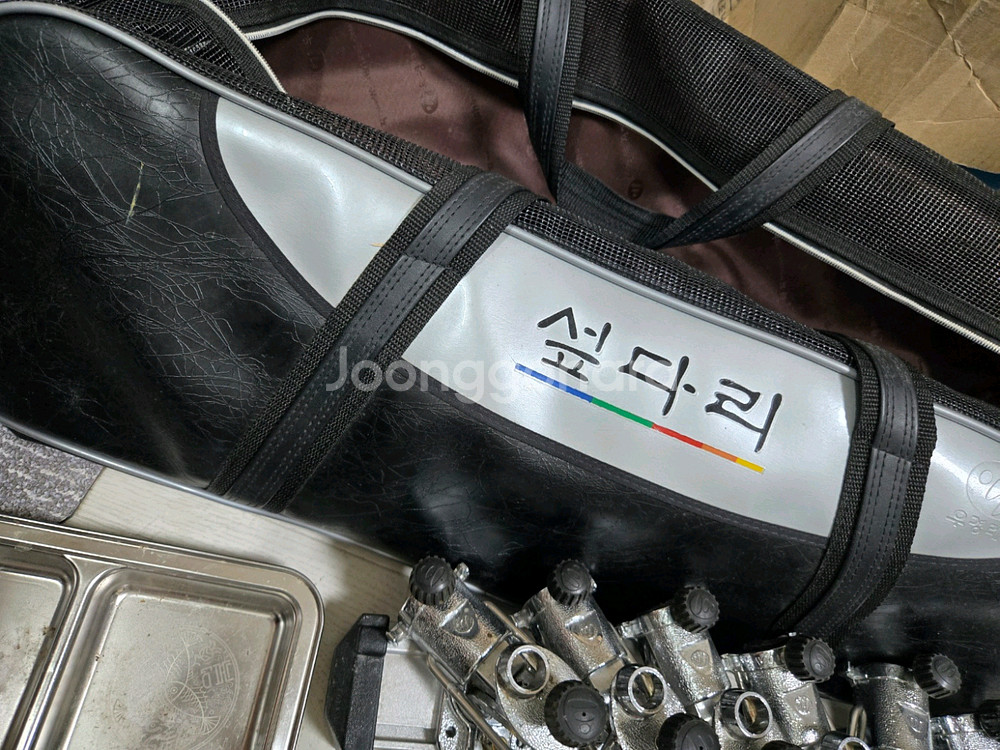 우경 12단 낚시받침틀 섶다리셋--5
