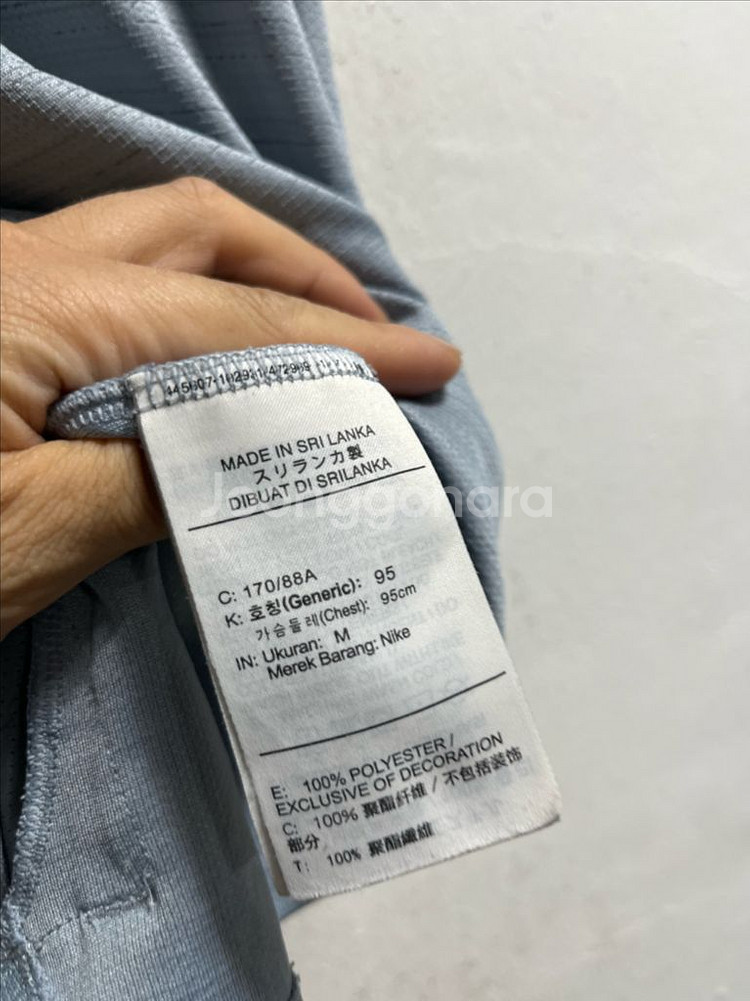 95 나이키 러닝 드라이핏 기능성 스판 반팔티--2