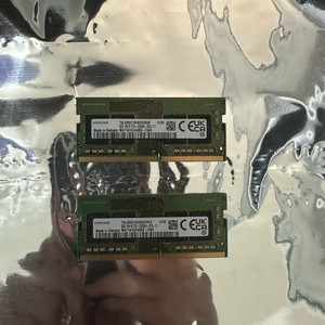 삼성 노트북용 DDR4 3200 8GB 램 2장