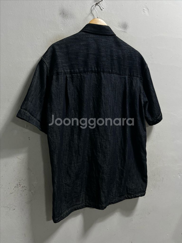 100-105 LEMAY 데님 반팔 셔츠 청남방--4