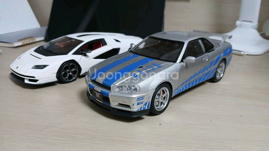 닛산 스카이라인 gtr r34와 람보르기니 쿤타치--0