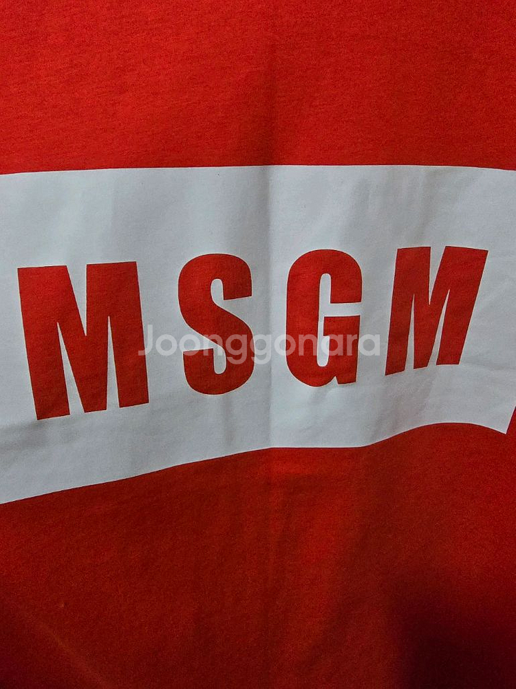 MSGM 티셔츠 m사이즈 새상품--2