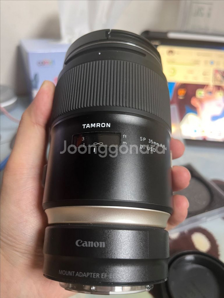 Tamron EF 35 F1.4--3