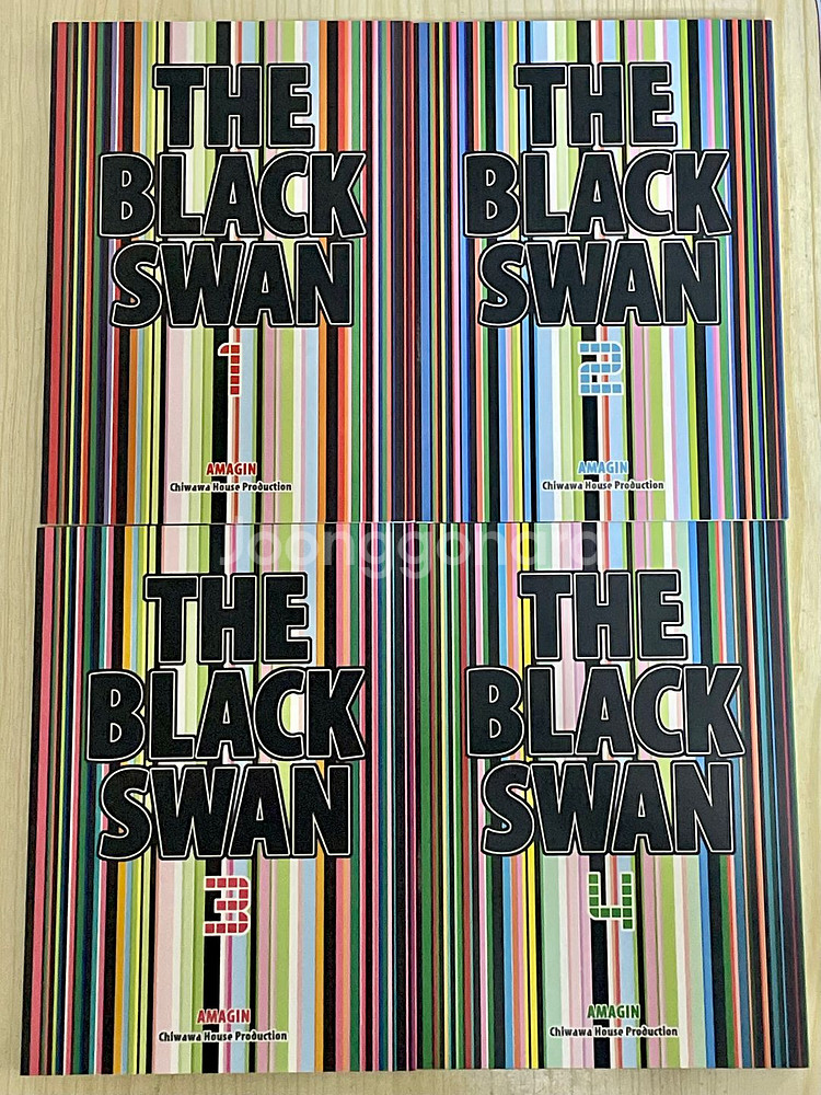 [bl소설] 아마긴 블랙스완 1-4권 판매--1