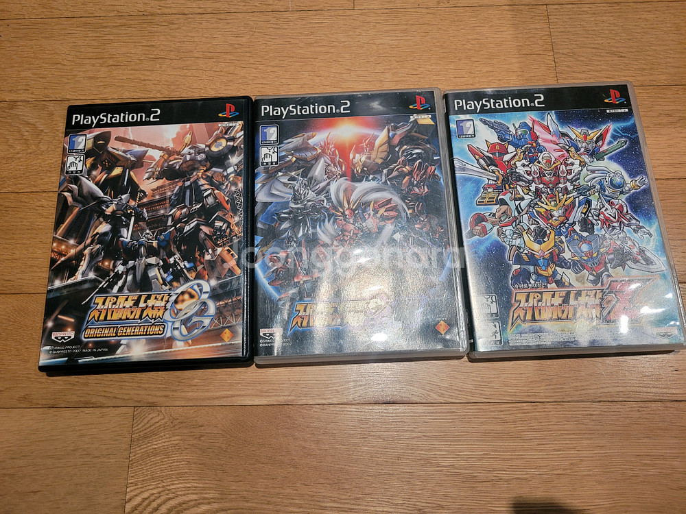 ps2 슈퍼로봇대전 정발판 3가지 일괄 판매--0
