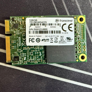 트랜센드 128GB MLC mSATA 고성능 SSD